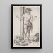 Riproduzione del dipinto L'Uomo delle sofferenze in piedi con le mani alzate - Albrecht Dürer