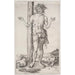Riproduzione del dipinto L'Uomo delle sofferenze in piedi con le mani alzate - Albrecht Dürer