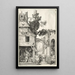 Die Geburt Christi - Albrecht Dürer — gerahmtes Bild an der Wand
