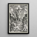 Die Auferstehung - Albrecht Dürer — gerahmtes Bild an der Wand