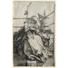 La Vierge et l'Enfant sur un banc herbeux - Albrecht Dürer — vista dell’opera