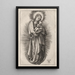 Riproduzione del dipinto La Vierge avec bandeau sur la Lune croissante - Albrecht Dürer