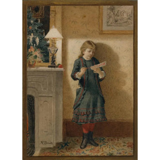Alden Finney Brooks - Child with Christmas Card.webp