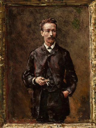 Aleksander Gierymski - Portrait of Artur Gruszecki sketch.webp