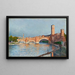 Pont Scaliger a Verona - Aleksander Gierymski — quadro incorniciato alla parete