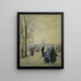 Promenade im Park - Aleksander Gierymski — gerahmtes Bild an der Wand