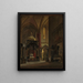 Innenansicht der Wawel-Kathedrale - Aleksander Gryglewski — gerahmtes Bild an der Wand
