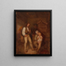 Familie der Highlander - Aleksander Kotsis — gerahmtes Bild an der Wand