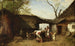In the farmyard - Aleksander Kotsis — artwork view