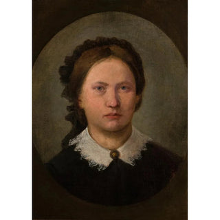 Aleksander Kotsis - Portrait of the Artists Sister Karolina.webp