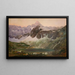 Le lac Morskie Oko - Aleksander Mroczkowski — quadro incorniciato alla parete