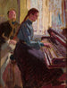 Au piano - Aleksy Nowakowski — Ansicht des Kunstwerks