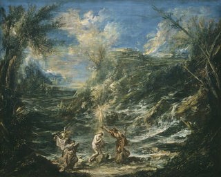 Alessandro Magnasco - The Baptism of Christ.webp