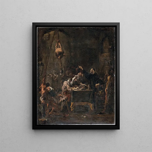 Alessandro Magnasco - Torture Scene.webp