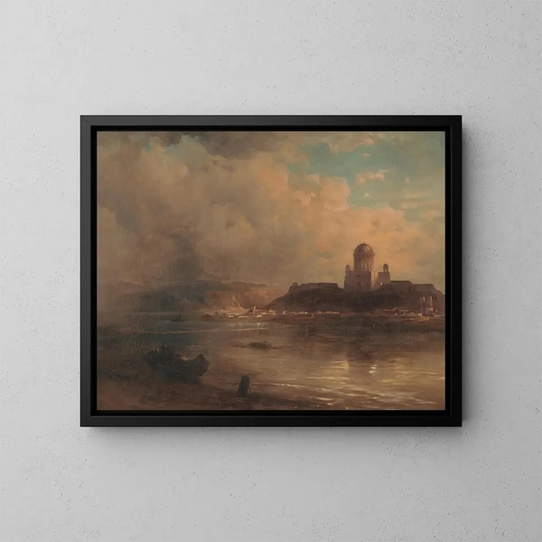 Basilika von Ostrihom - Alexander Brodszky — gerahmtes Bild an der Wand