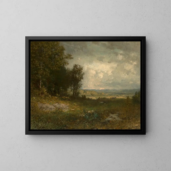 Fine dell'estate - Alexander Helwig Wyant — quadro incorniciato alla parete