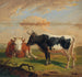 Kühe auf der Weide - Alexander Johann Dallinger von Dalling — Ansicht des Kunstwerks