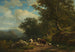 Landschaft mit einem Bauern und seinem Vieh - Alexander Joseph Daiwaille — Ansicht des Kunstwerks