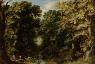 Alexander Keirincx - Deep in the Forest with a Perspective.webp