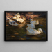 anatre nella luce della sera - Alexander Koester — quadro incorniciato alla parete