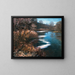 Lac Altwasser bei Brixen - Alexander Koester — gerahmtes Bild an der Wand