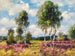 Birken in einer Heidelandschaft bei Viktring, Kärnten - Alexander Koester — Ansicht des Kunstwerks