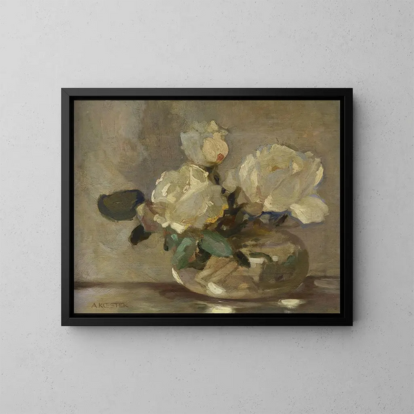 Nature morte aux fleurs - Alexander Koester — quadro incorniciato alla parete