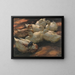 Anatre a terra - Alexander Koester — quadro incorniciato alla parete