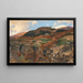 Venti di foehn nella valle dell'Isarco - Alexander Koester — quadro incorniciato alla parete