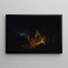 Lapons autour d'un feu - Alexander Laurus — gerahmtes Bild an der Wand