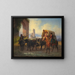 Viaggiatori dell'Aqua Claudia - Alexander Laurus — quadro incorniciato alla parete