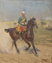 Soldat a cavallo - Alexander Pock — vista dell’opera