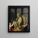 Il culto di Cupido - Alexander Roslin — quadro incorniciato alla parete