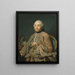 Baron de Neubourg Cromire - Alexander Roslin — quadro incorniciato alla parete