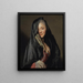 La Dame au voile, la femme de l'artiste - Alexander Roslin — quadro incorniciato alla parete