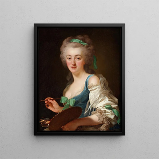Alexander Roslin - The artist Anne VallayerCoster.webp
