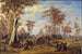 Adelaide, a tribe of natives on the banks of the Torrens River - Alexander Schramm — artwork view