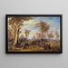 Adelaide, a tribe of natives on the banks of the Torrens River - Alexander Schramm — framed artwork on a wall