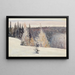 Winter - Alexandr Borisov — gerahmtes Bild an der Wand