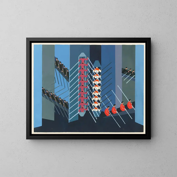 Maquettes de théâtre 1 - Alexandra Exter — gerahmtes Bild an der Wand