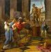 Alexandre consulting the oracle of Apollo - Louis Jean François Lagrenée — displayed in an interior