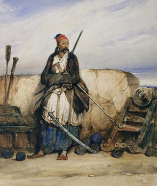 AlexandreGabriel Decamps - A Turkish Gunner.webp