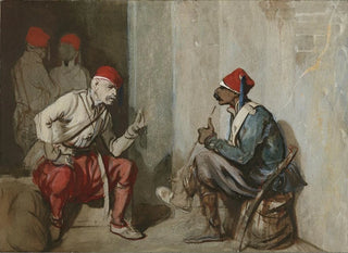 AlexandreGabriel Decamps - Turkish Guardsmen.webp
