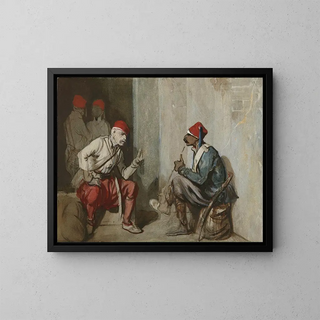 AlexandreGabriel Decamps - Turkish Guardsmen.webp