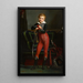 Portrait of Achille Deban de Laborde - Alexandre-Jean Dubois-Drahonet — framed artwork on a wall