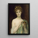 Pandore - Alexandre Cabanel — quadro incorniciato alla parete