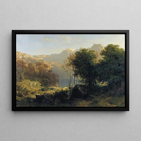 Alexandre Calame - Lake Lucerne.webp