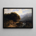 Souvenirs de Sallanches - Alexandre Calame — framed artwork on a wall