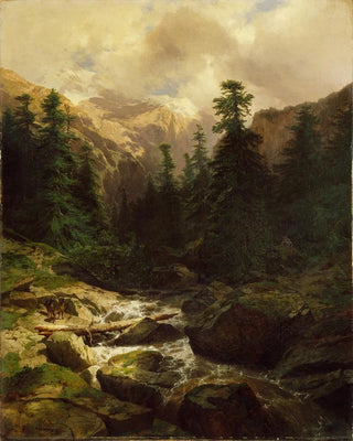 Alexandre Calame - Souvenir of Rosenlaui Switzerland.webp