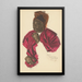 Zeichnungen und Gemälde Afrikas pl 12 - Alexandre Iacovleff — gerahmtes Bild an der Wand